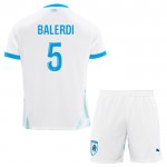 Nogometni Dresovi Olympique de Marseille Balerdi 5 Dječji Domaći 2024-25 Kratkih Rukava